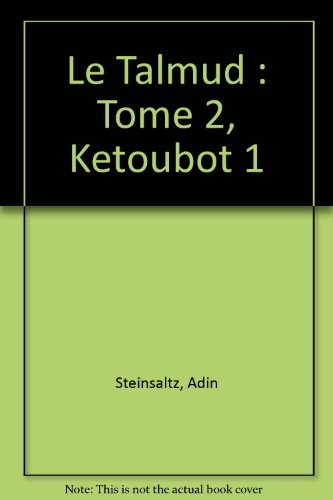 Ketoubot 1