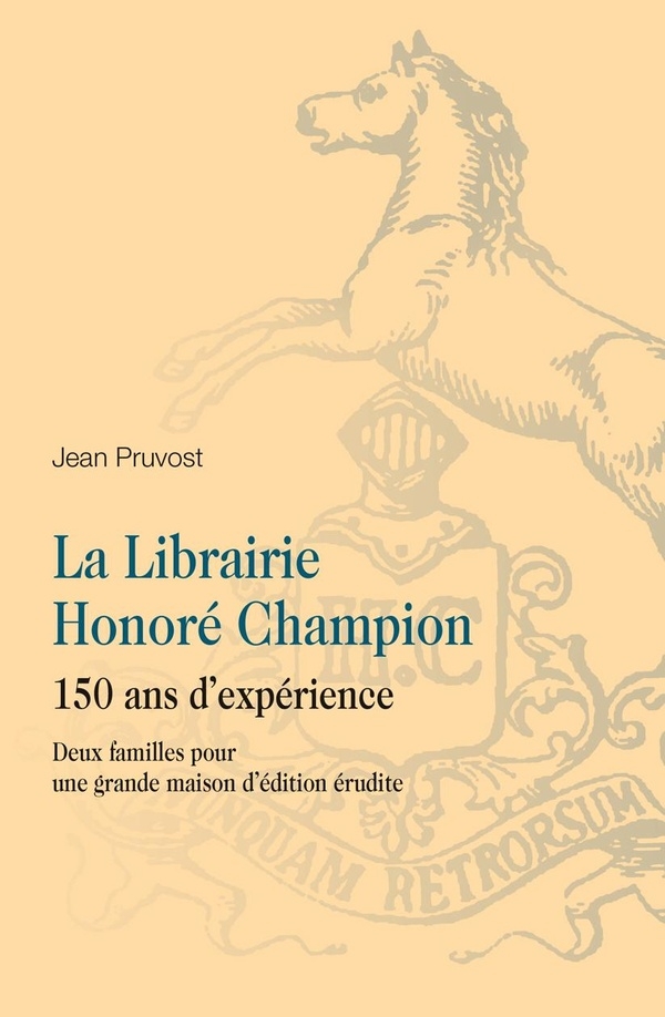 La librairie Honoré Champion: 150 ans d’expérience