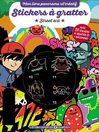 Stickers a Gratter - Street Art