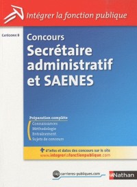Concours Secrétaire administratif et SAENES