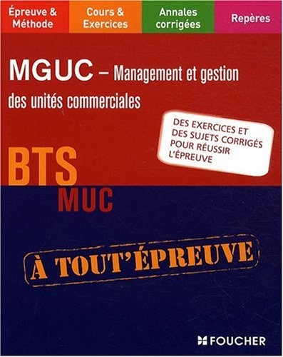 MGUC Management des unités commerciales BTS MUC