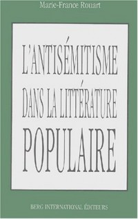 ANTISEMITISME DANS LA LITTERATURE POPULAIRE