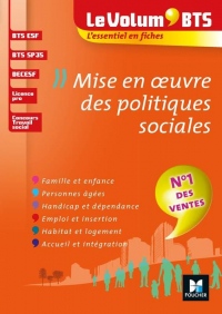Le Volum' BTS - Mise en oeuvre des politiques sociales - 4e édition - Révision
