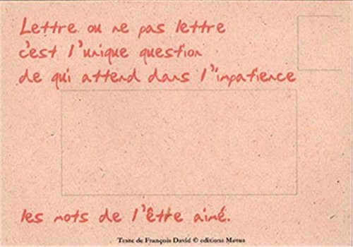 Enveloppe Poème Beige par 4