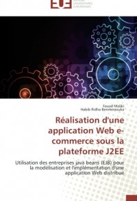 Réalisation d'une application web e-commerce sous la plateforme j2ee