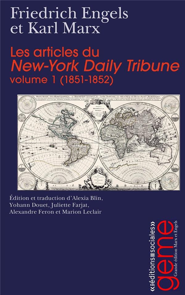 Les articles du New-York Daily Tribune: volume 1 (1851-1852)