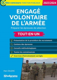 Engagé volontaire de l’armée – Tout-en-un: Préparer les épreuves de sélection – Édition 2023-2024