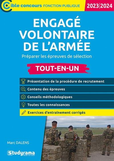 Engagé volontaire de l’armée – Tout-en-un: Préparer les épreuves de sélection – Édition 2023-2024
