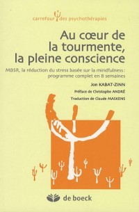 Au cœur de la tourmente, la pleine conscience - MBSR, la réduction du stress basée sur la mindfulness : programme complet en 8 semaines