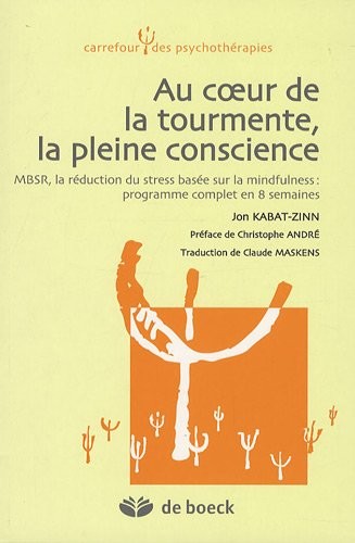 Au cœur de la tourmente, la pleine conscience - MBSR, la réduction du stress basée sur la mindfulness : programme complet en 8 semaines