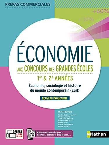 Économie aux concours des grandes écoles - 1ère et 2ème années E-PUB 2021