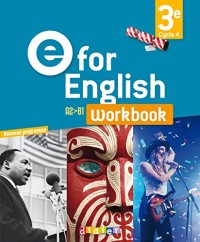 E for English 3e (éd. 2017) - Workbook - version papier