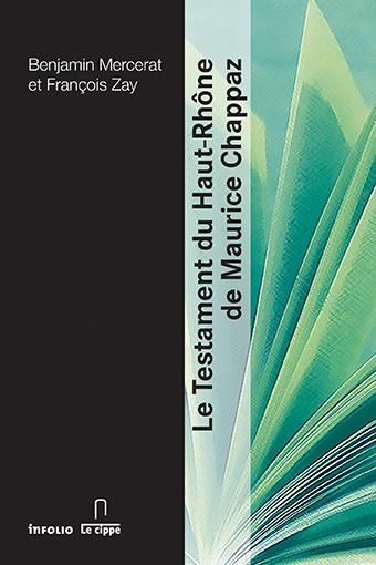 Le Testament du Haut-Rhône de Maurice Chappaz