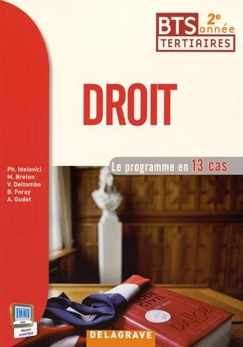 Droit 2e année BTS élève 2015