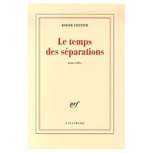 Le temps des séparations