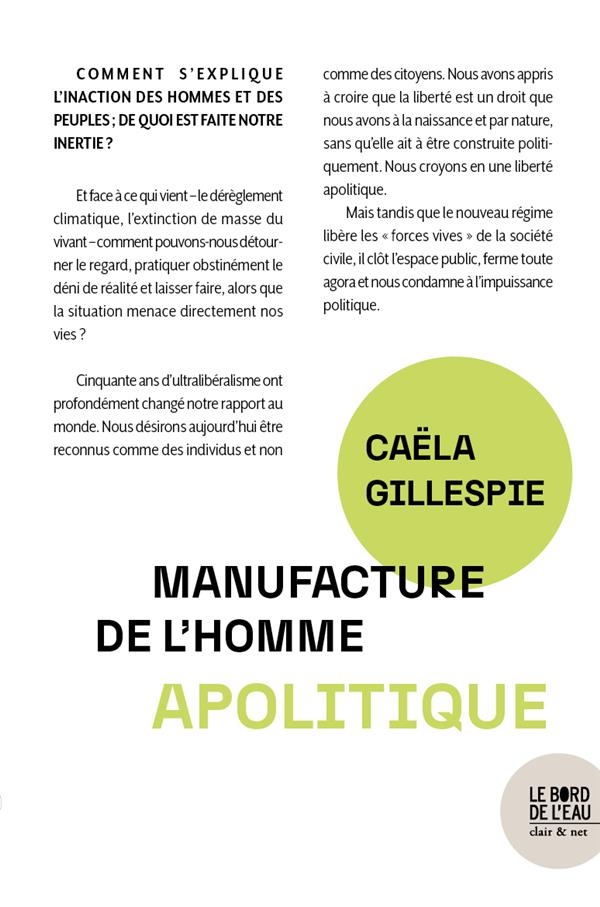 Manufacture de l’homme apolitique