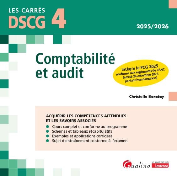 DSCG 4 - Comptabilité et audit: À jour du nouveau PCG appliquer en 2025