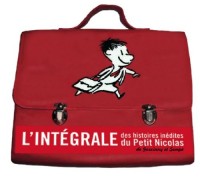 L'Intégrale des Histoires inédites du Petit Nicolas - Dans un cartable avec Affiche du film et une trousse garnie