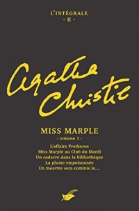 Intégrale Miss Marple - volume 1 (Les Intégrales du Masque)