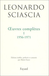 Oeuvres complètes, tome 1