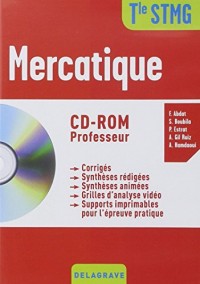 Mercatique Tle STMG : Professeur 2015 (1Cédérom)