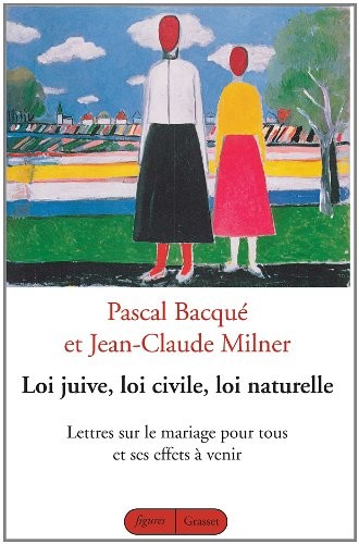 Loi juive, loi civile, loi naturelle: Lettres sur le mariage pour tous et ses effets à venir