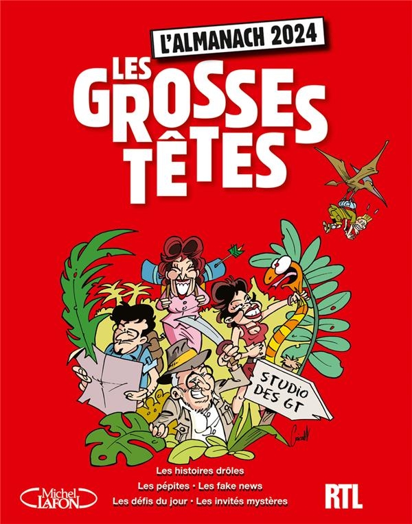 L'almanach des Grosses Têtes 2024