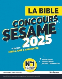 La bible du concours SESAME: 2025