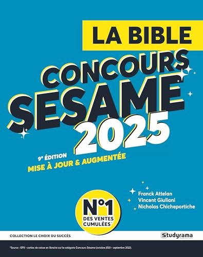 La bible du concours SESAME: 2025