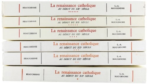 Renaissance catholique 6 volumes (collection)