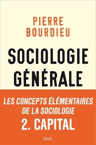 Sociologie générale - volume 2 Cours au collège de France (1983-1986)