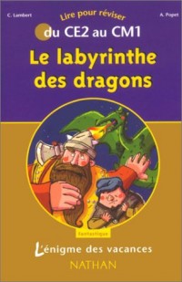 L'Énigme des vacances : Le Labyrinthe des dragons, lire pour réviser du CE2 au CM1