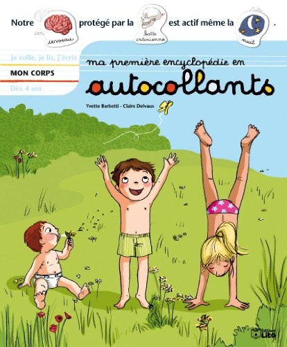 Ma première encyclopédie en autocollants : Mon corps - Dès 4 ans