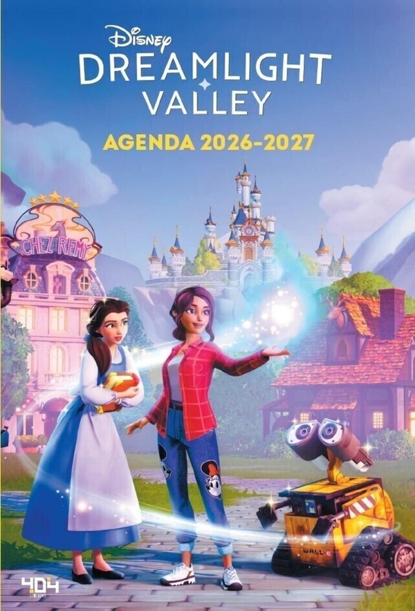 Agenda officiel Disney Dreamlight Valley 2026-2027 - Jeux vidéo - Disney Dreamlight Valley - Rentrée scolaire 2026-2027 - Nintendo Switch