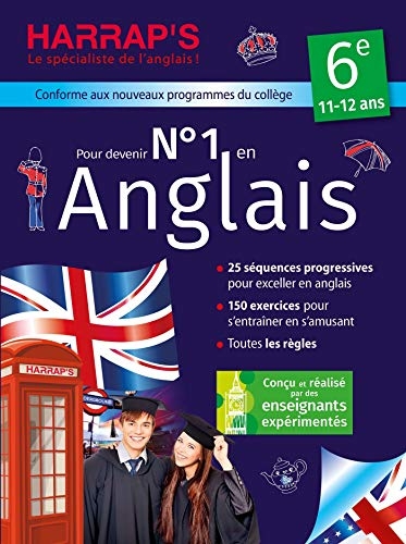 Numéro 1 en anglais 6e avec Harrap's