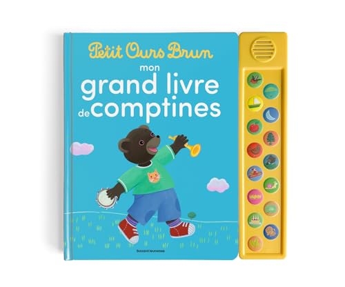 Mon grand livre de comptines Petit Ours Brun - 15 comptines
