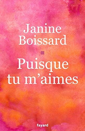 Puisque tu m'aimes (Littérature Française)