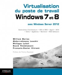 Virtualisation du poste de travail Windows 7 et 8, avec Windows Server 2012