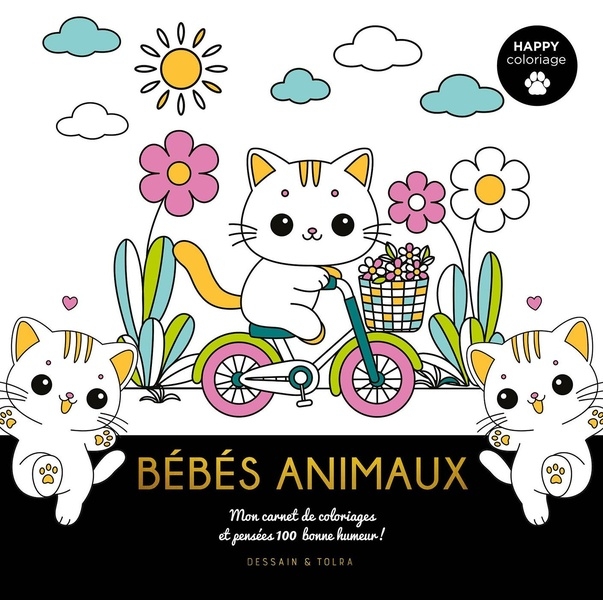 Happy-coloriage Animaux trop mignons