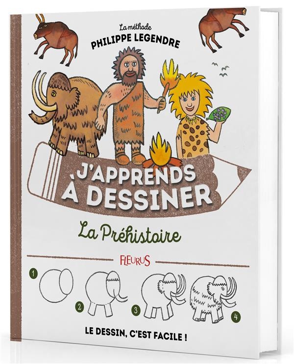 J'apprends à dessiner la préhistoire