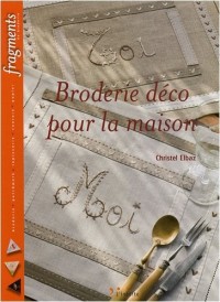 Broderie déco pour la maison