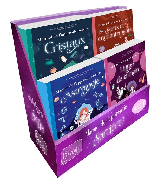 Display de 24 manuels de l'apprentie sorciere (0)