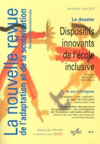 NRAS, la nouvelle revue de l'adaptation et de la scolarisation, N°61: Dispositifs innovants de l'école inclusive