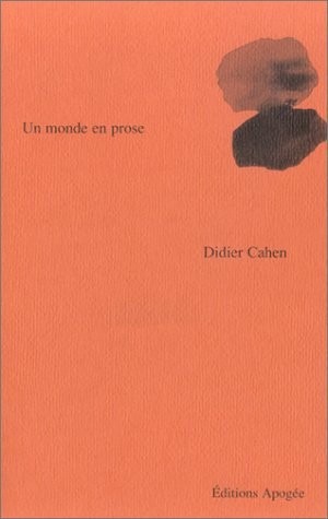 Un monde en prose