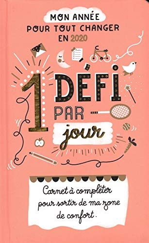 1 défi par jour : Carnet à compléter pour sortir de sa zone de confort