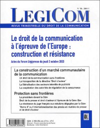 Légicom, numéro 30 : Les marchés publics