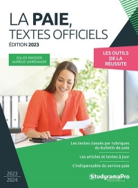 Le pack paie 2023-2024: Les 3 ouvrages indispensables