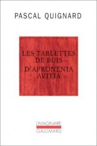 Les Tablettes de buis d'Apronenia Avitia