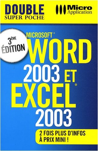 Word 2003 & Excel 2003