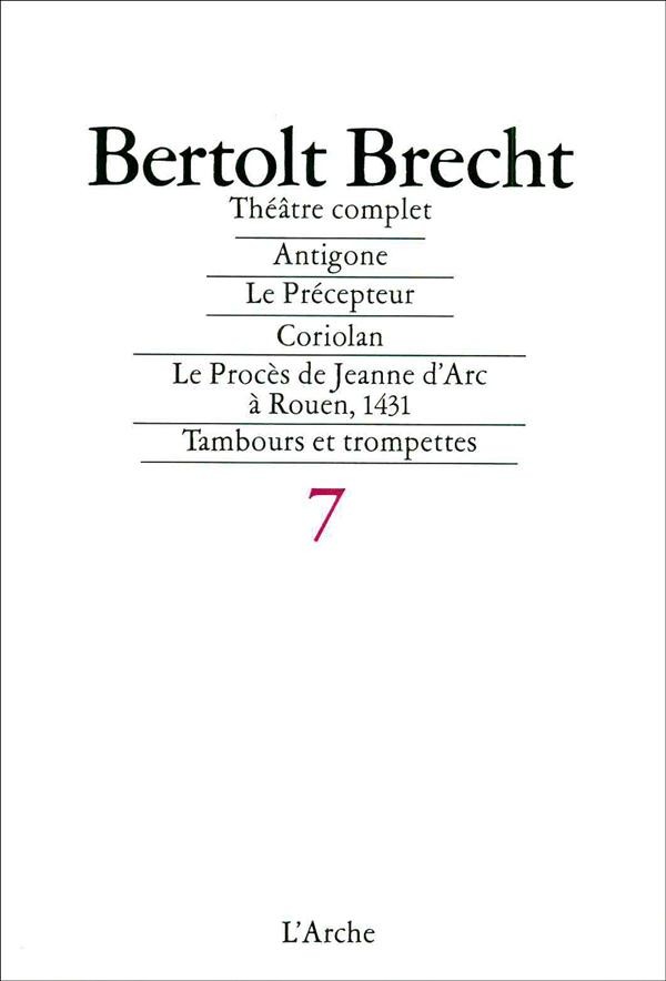 Théâtre complet 1948-1953, tome 7